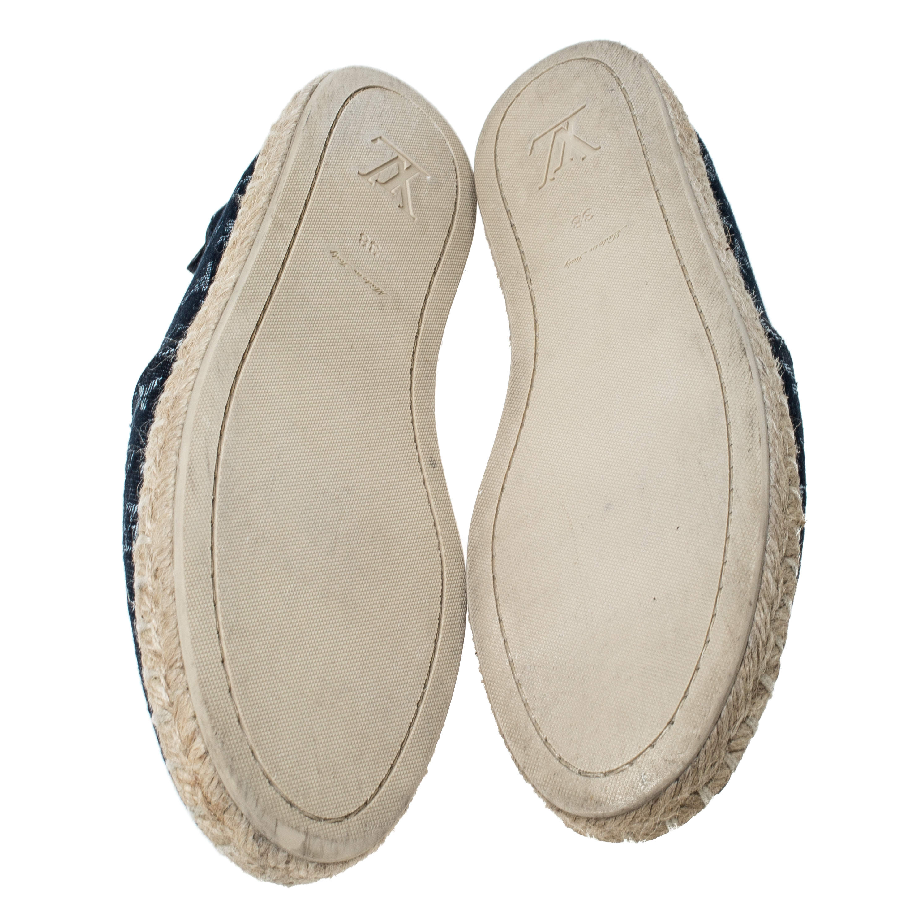 Espadrilles Louis vuitton Rosa talla 38 EU de en Denim - Vaquero - 34726229