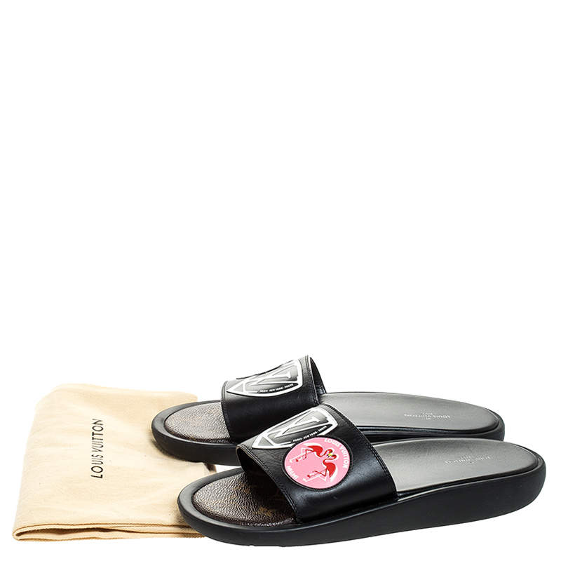 Louis Vuitton Flamingo Lipstick Flat Sandals_007