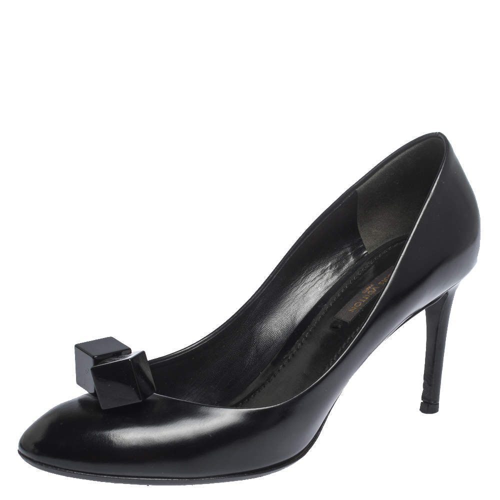 black louis vuitton high heels