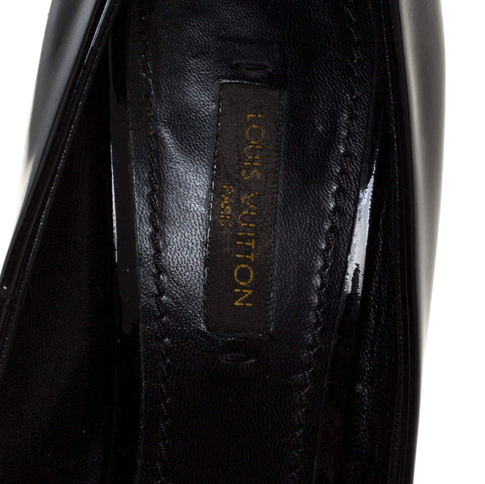 Louis Vuitton Heels Brown Patent leather ref.656591 - Joli Closet