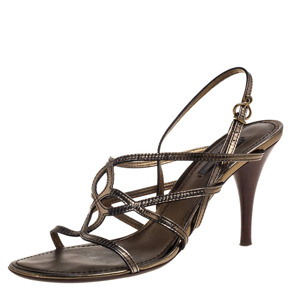 louis vuitton strappy sandals