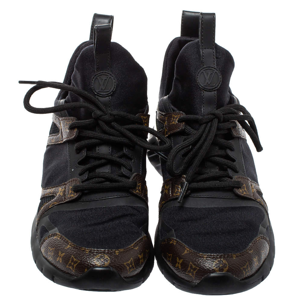 LOUIS VUITTON Aftergame Sneaker Boot - Noir