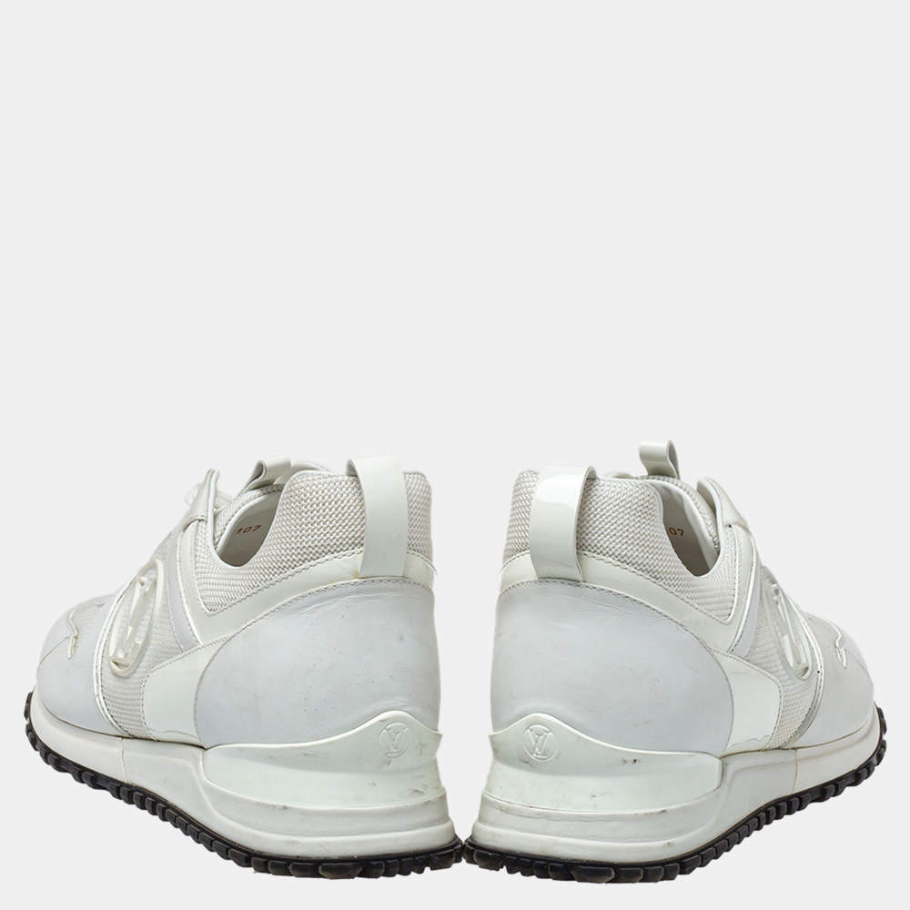 LOUIS VUITTON Runaway Line Low Cut Sneaker Shoes White 1A7WF6