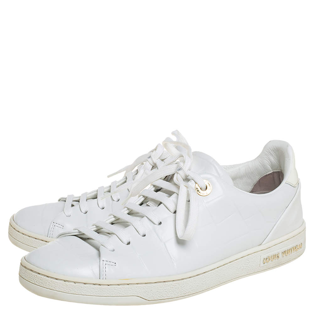 Louis Vuitton Womens Low-top Sneakers, White, 36