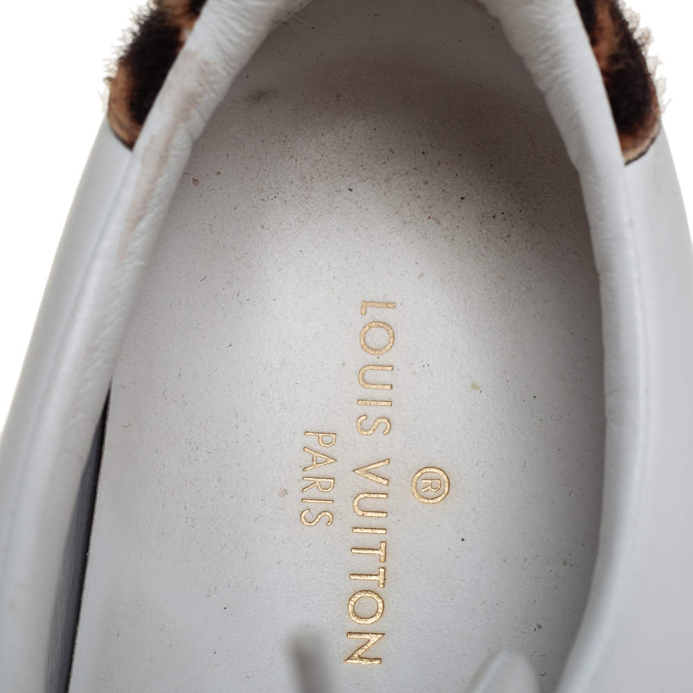 Frontrow pony-style calfskin trainers Louis Vuitton Brown size 37.5 EU in  Pony-style calfskin - 31871644