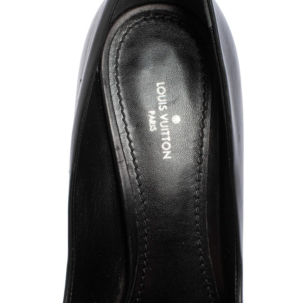 Twist Louis Vuitton Streamline Lace-up Pumps Black Leather ref.889237 -  Joli Closet