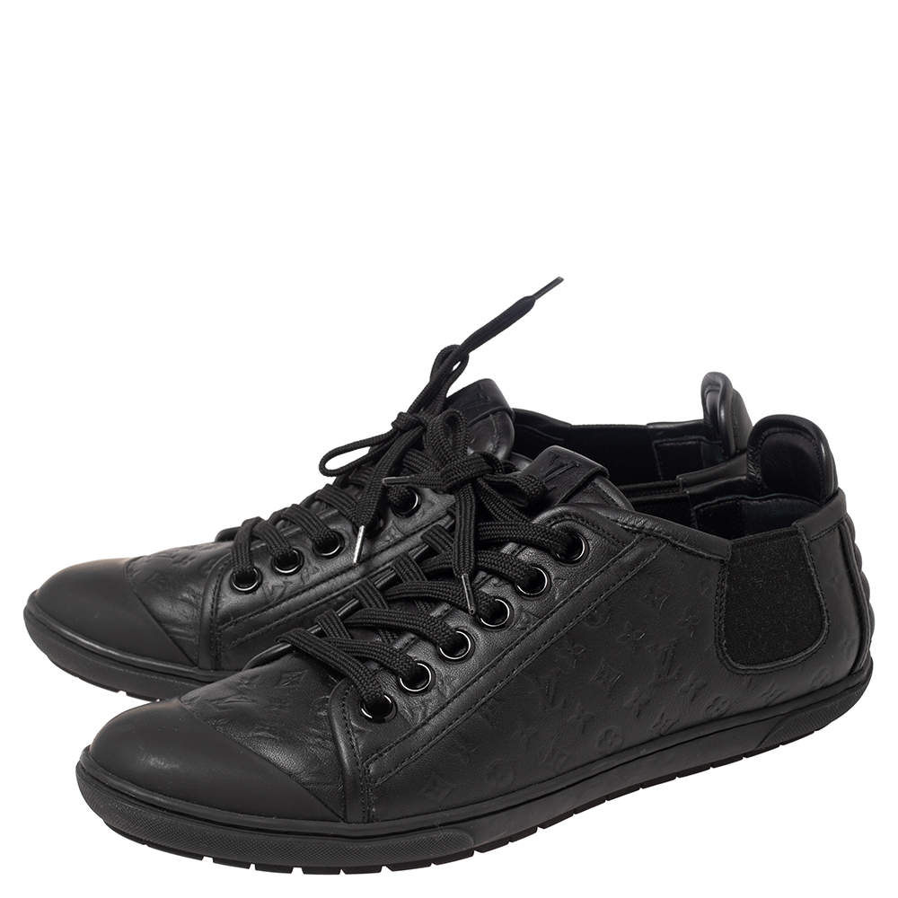Louis Vuitton Monogram Black Toucan Sneaker 9 – The Closet