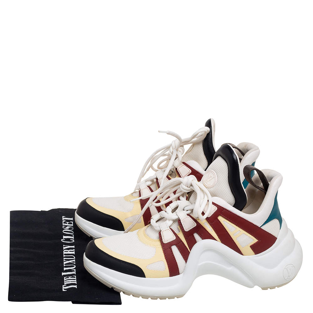 Louis Vuitton Bicolor Archlight Mesh Sneakers 38.5 – The Closet