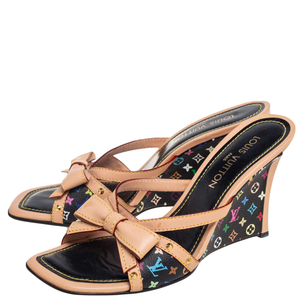 Louis vuitton multicolor online sandals