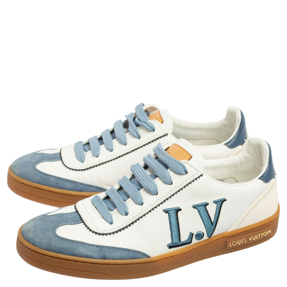 Louis Vuitton Skate Sneaker Blue Mens LV Sz 9 Exclusive Online 100