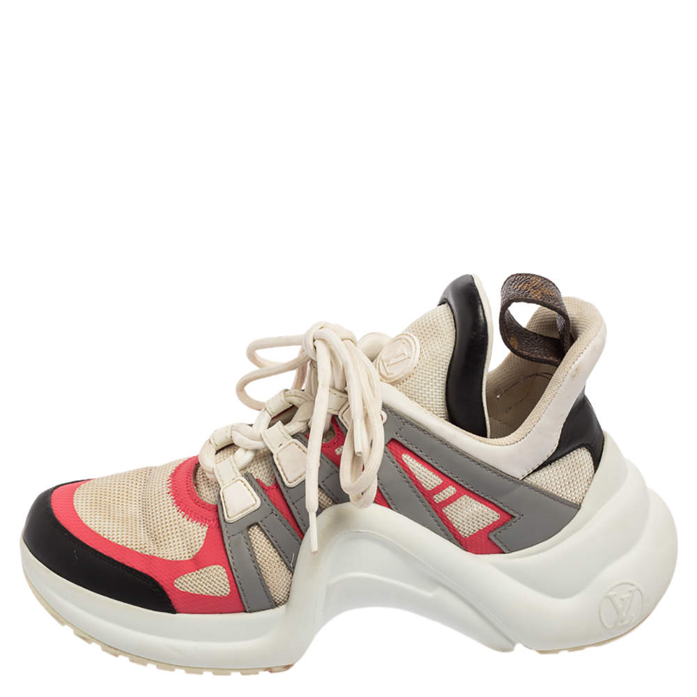 Buy LOUIS VUITTON Lv Archlight Sneaker - Multicolor_rose At 25% Off