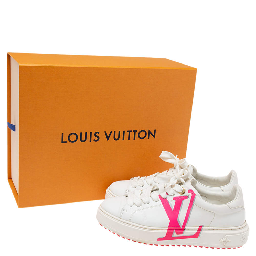 Louis Vuitton, Shoes, Iso Louis Vuitton Time Out White Sneakers