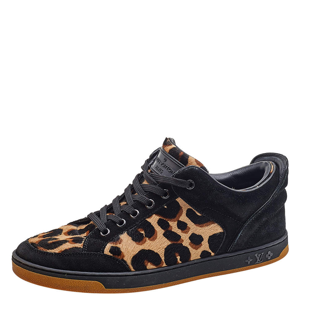 Leopard print louis vuitton shoes sales