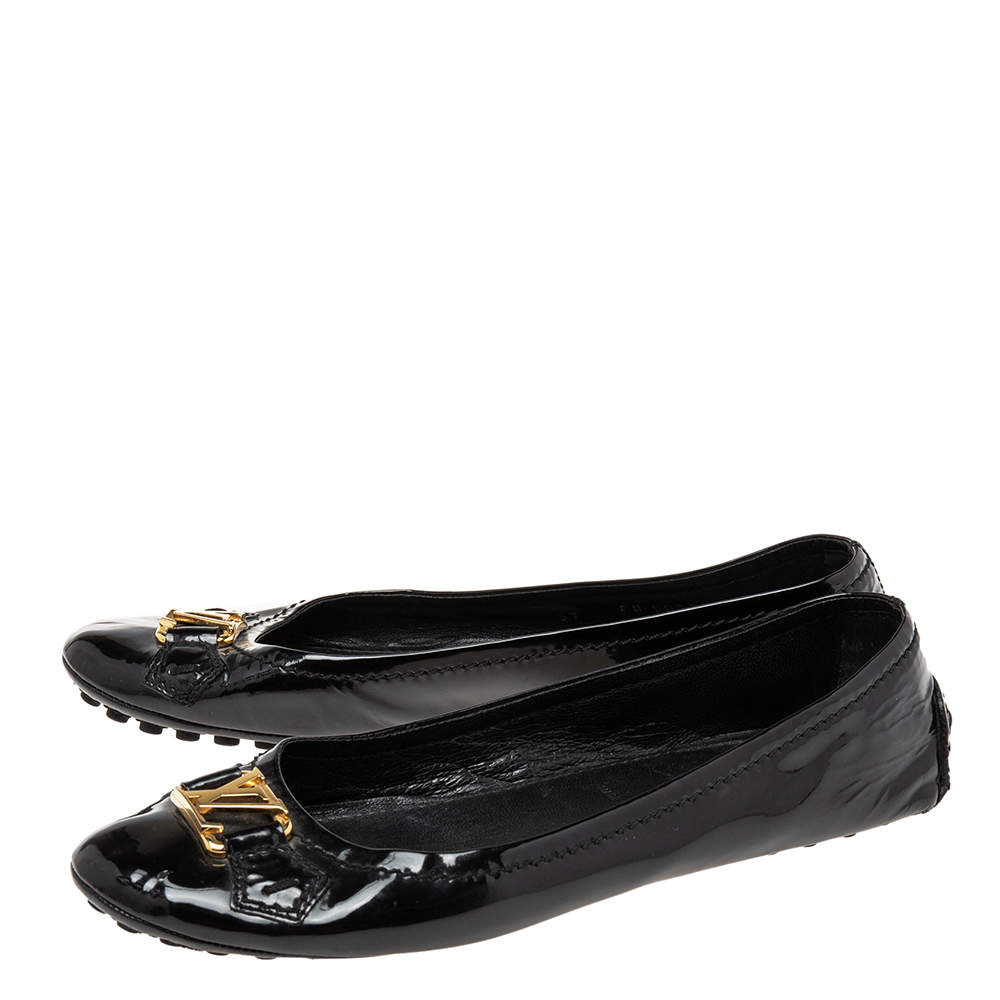 Patent leather flats Louis Vuitton Pink size 37 EU in Patent leather -  35231529