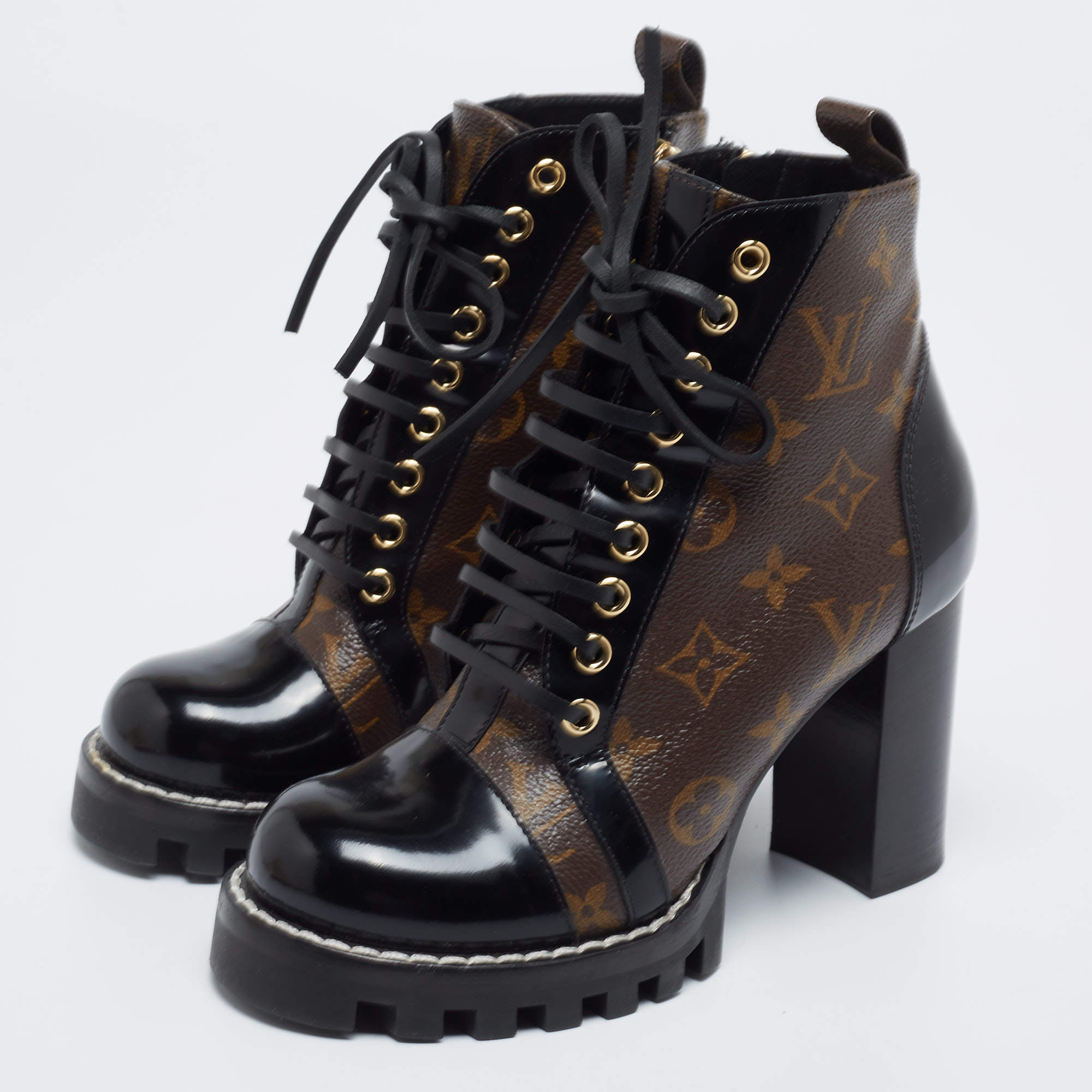 Authentic Louis Vuitton Star Trail Ankle Boots Size 36 Sold Out