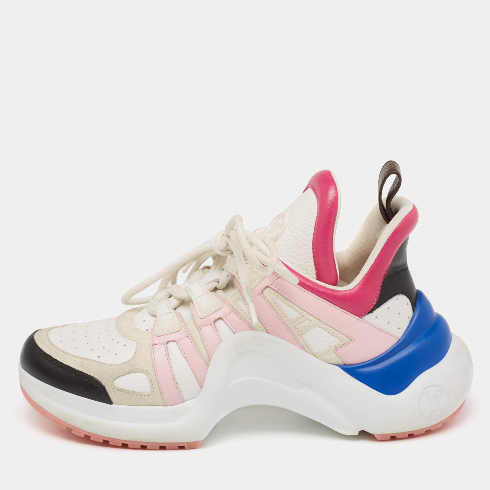 vuitton sneakers archlight pink