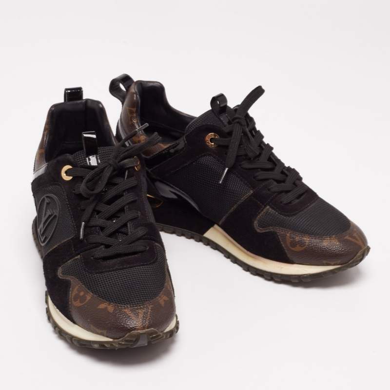 Cloth trainers Louis Vuitton Brown size 39 EU in Cloth - 34354838
