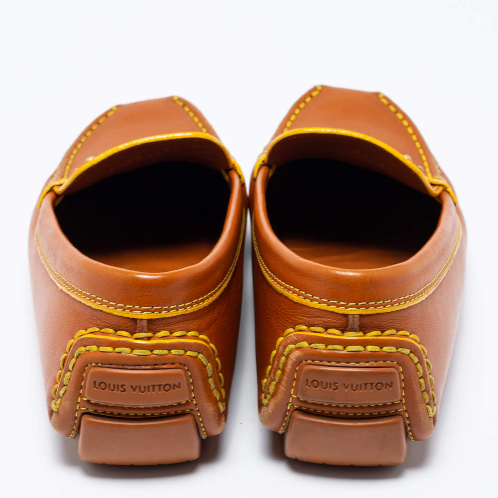 Louis Vuitton Tan Leather Lombok Loafers Size 37 Louis Vuitton | The Luxury  Closet