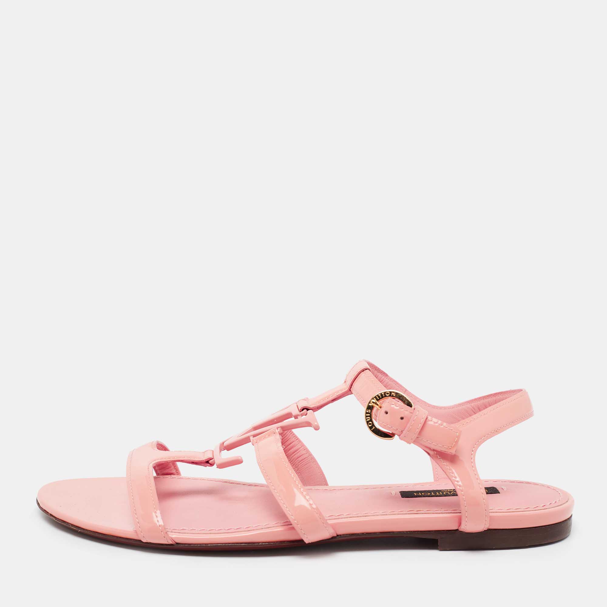 Louis Vuitton Pink Sandals for Women for sale