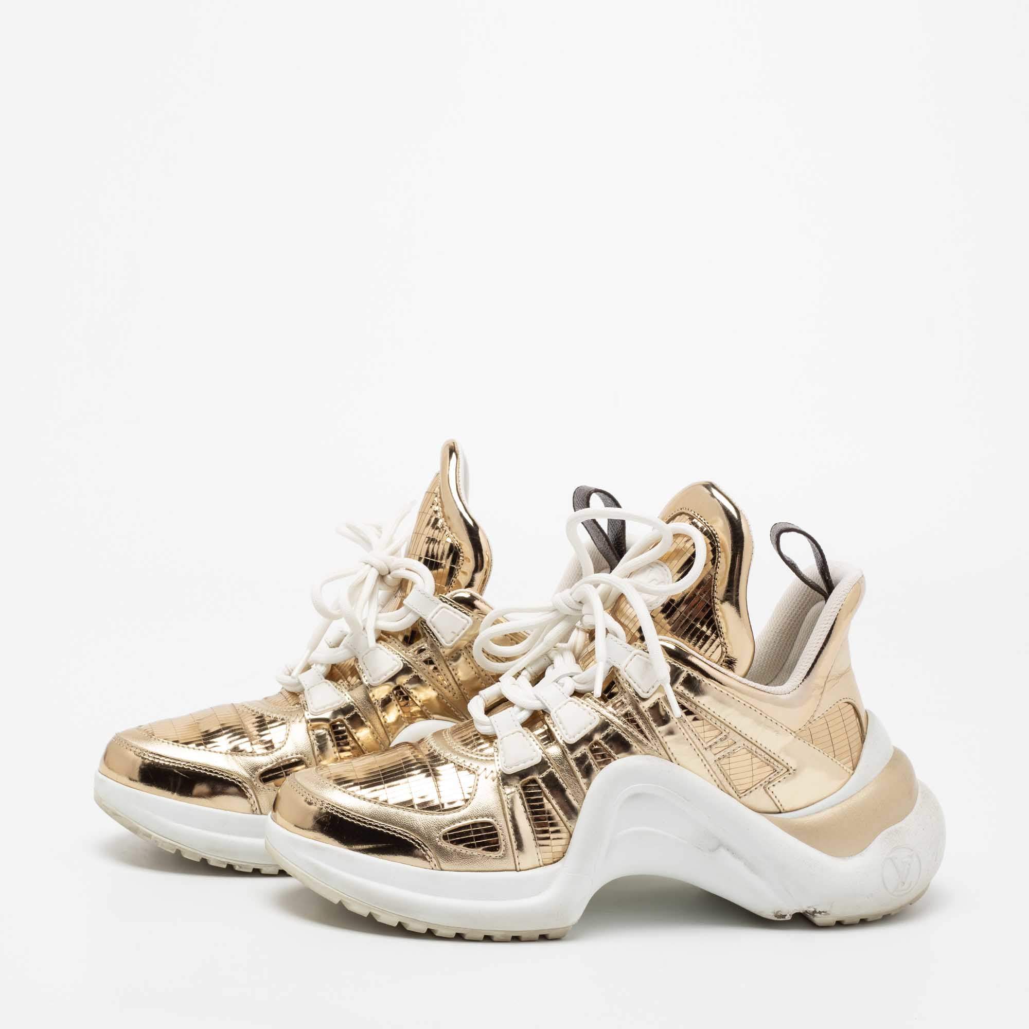 LV Archlight Trainers - Luxury Gold