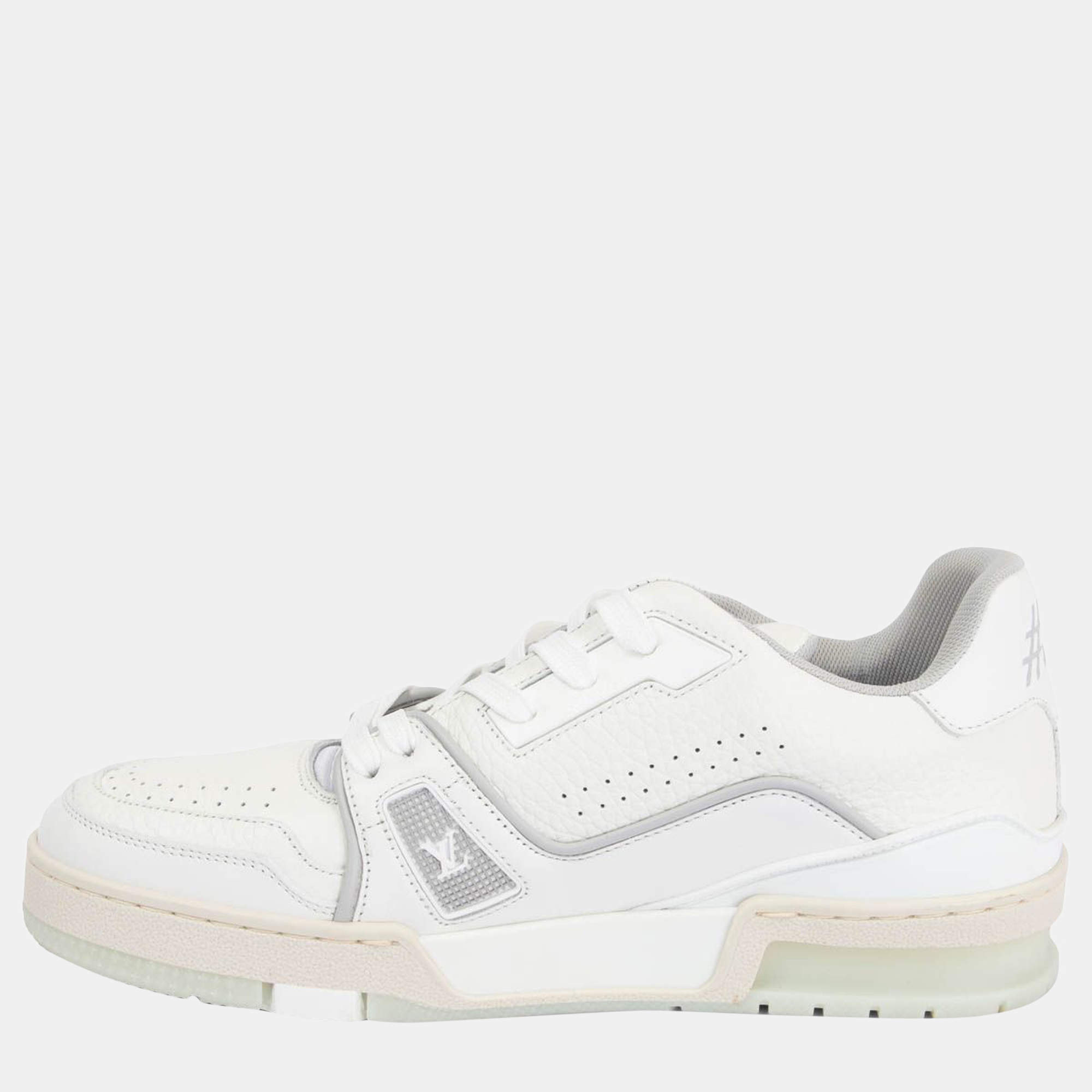 LOUIS VUITTON 'WHITE CANVAS: LV TRAINER IN RESIDENCE' - Luxsure
