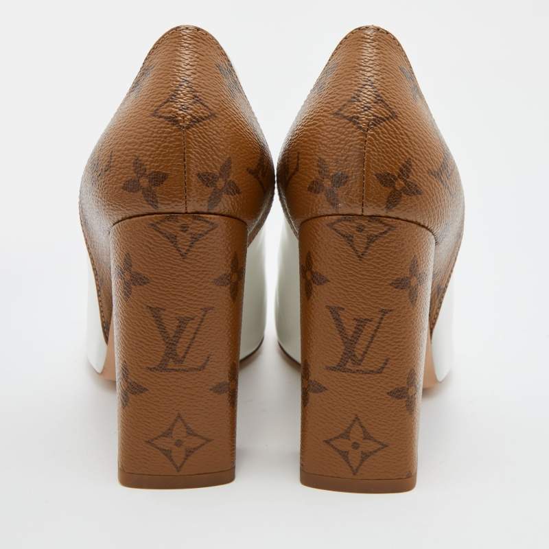 Louis Vuitton Monogram Pattern Pumps - Brown Pumps, Shoes - LOU785768