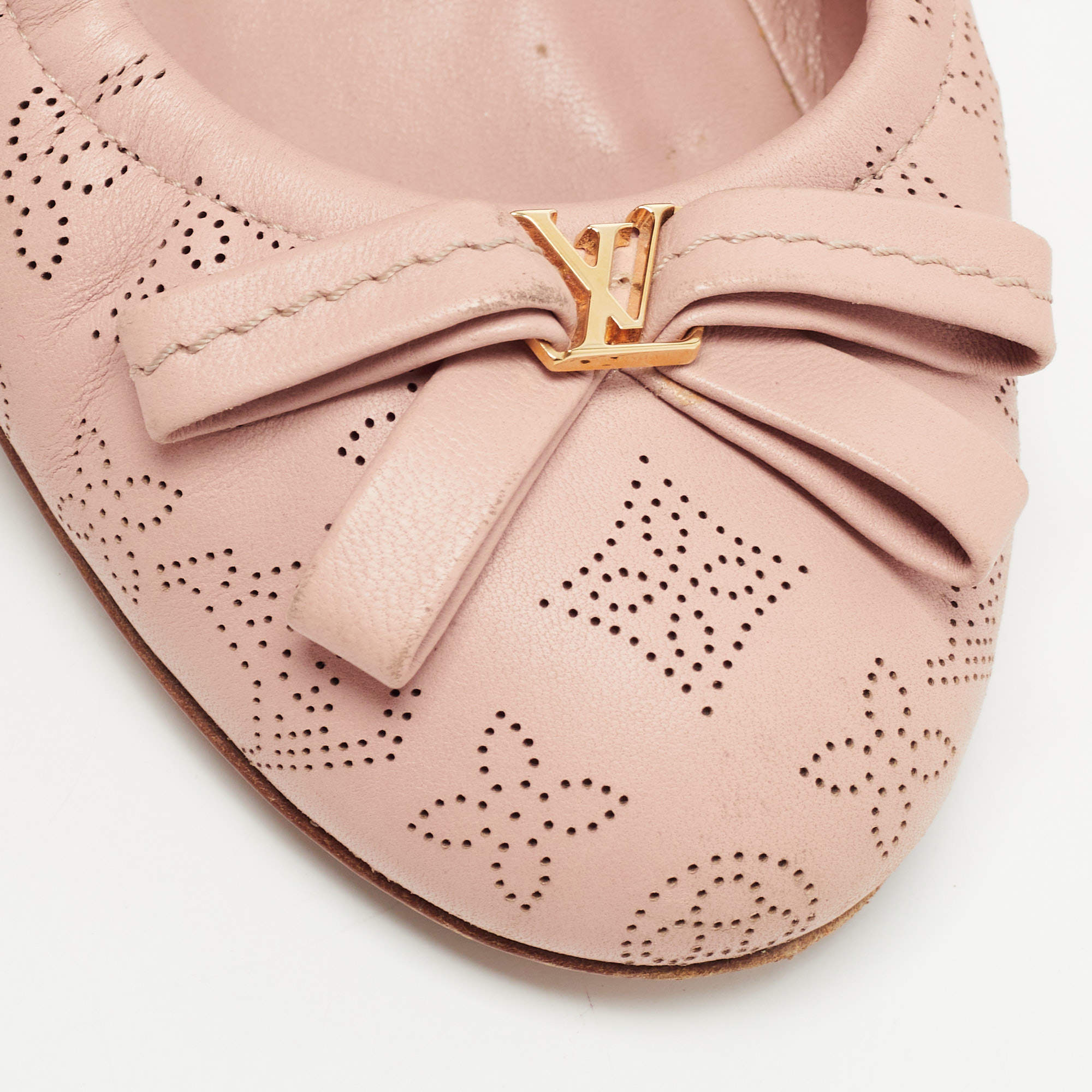 Louis Vuitton Insider Ballet Flat Slingback Ballerina Shoes Sz 38
