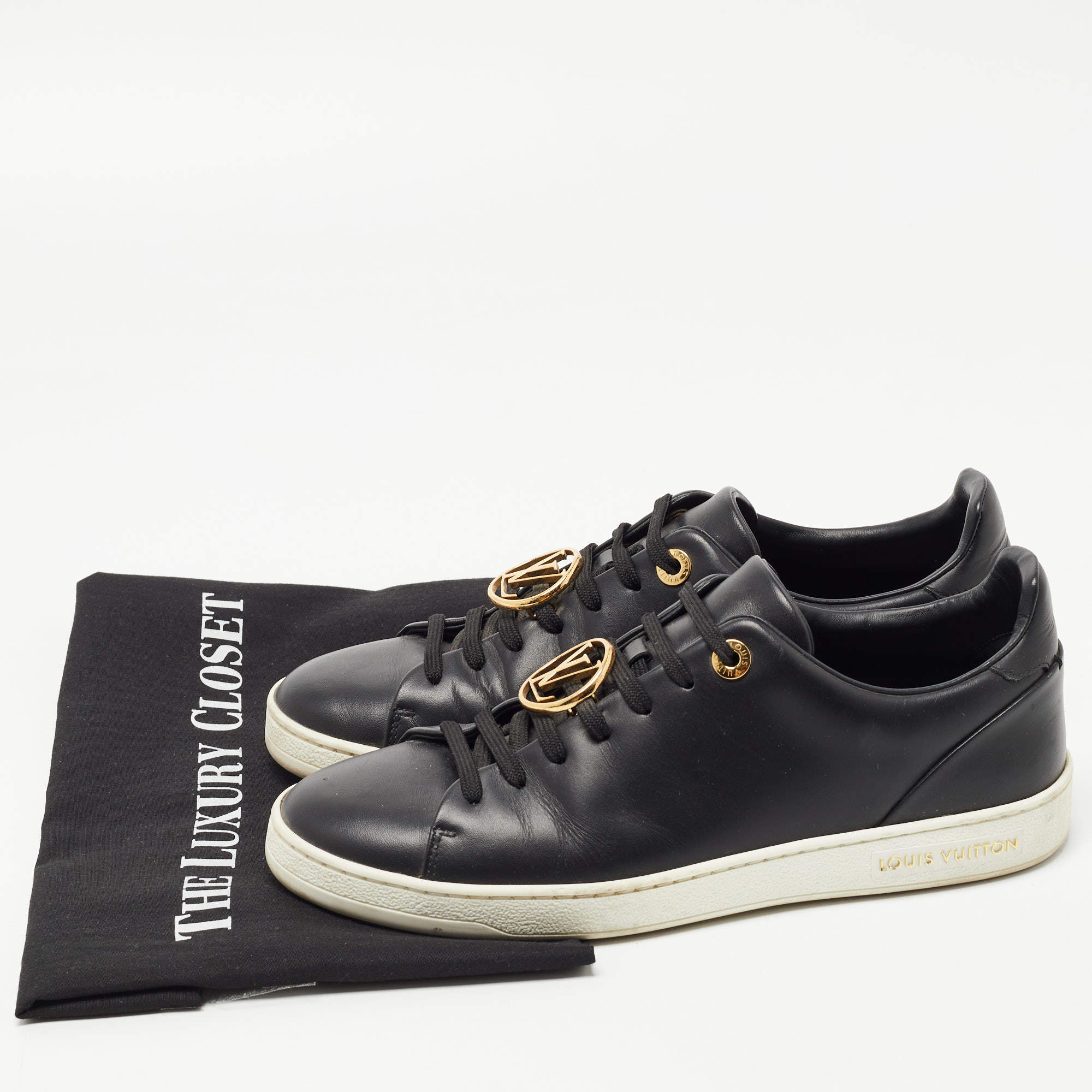 Louis Vuitton LV Frontrow Sneaker Black Size 36
