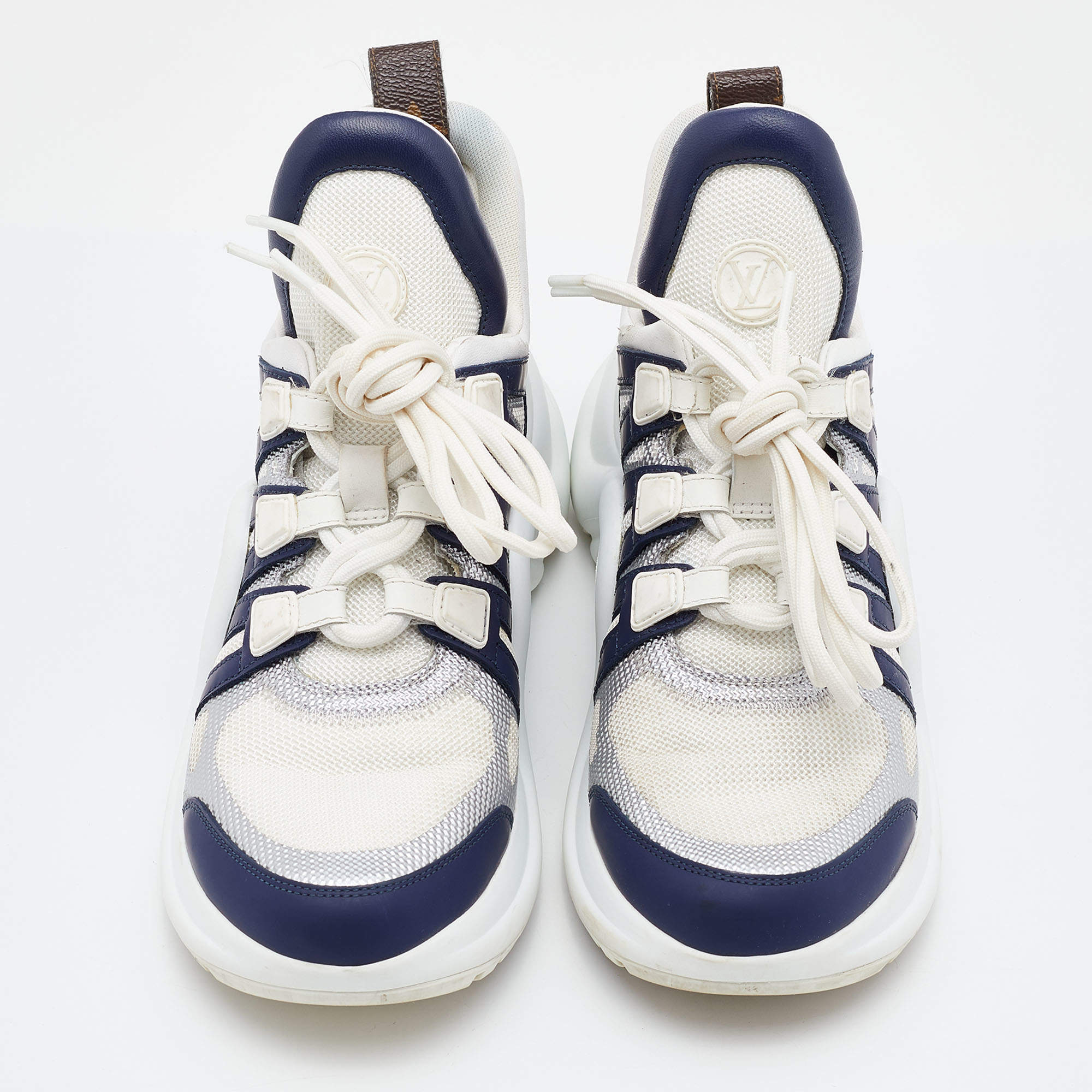 Louis Vuitton Archlight Sneakers Pink White Navy blue Light blue