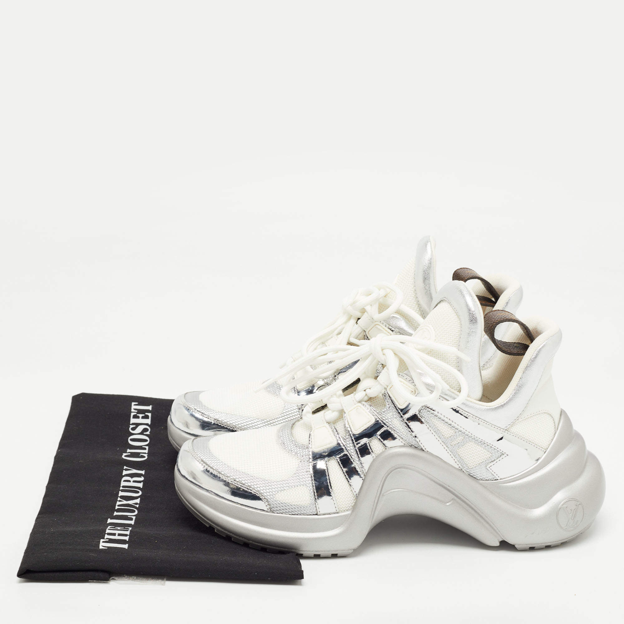 Shoes, Lv Archlight Sneakers Silver