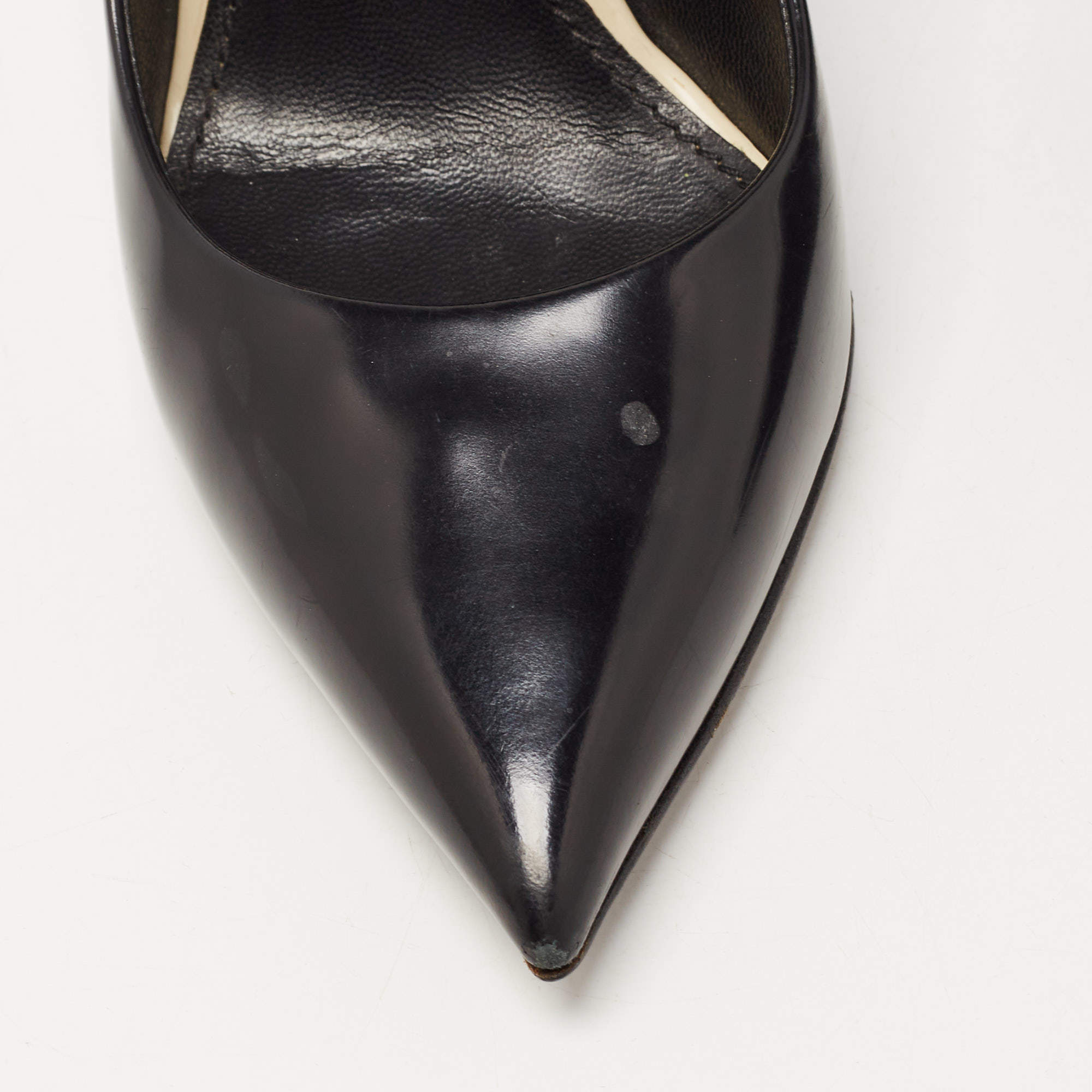 Streamline patent leather heels Louis Vuitton Black size 38 EU in