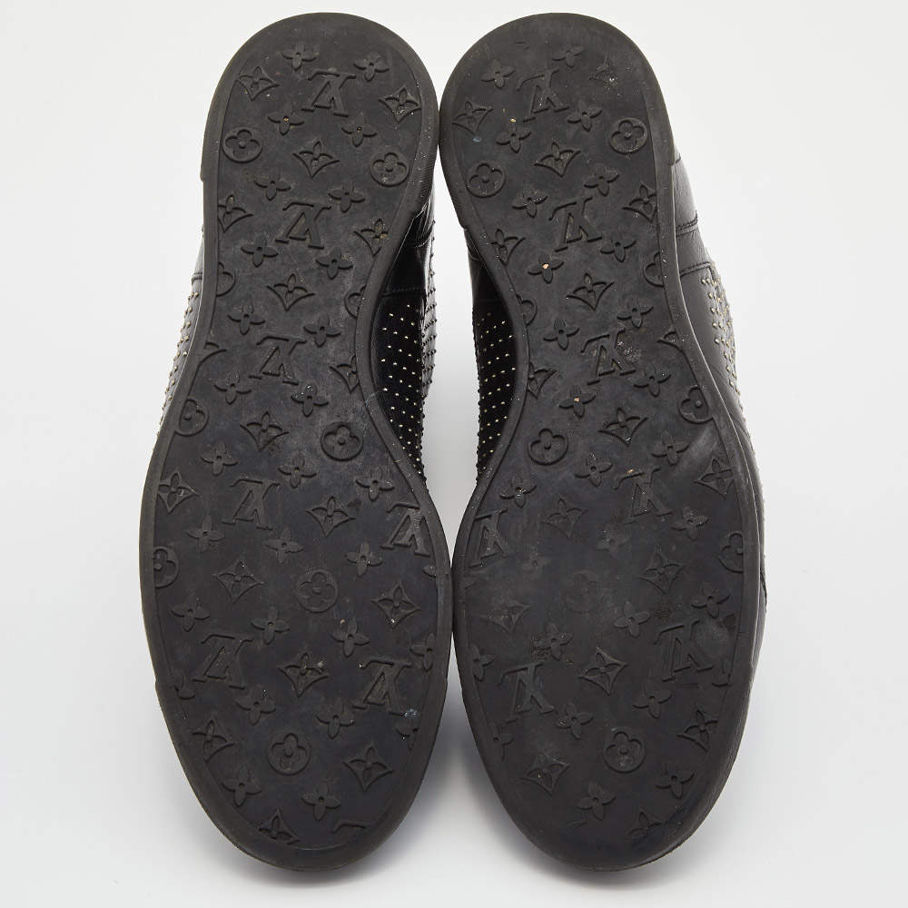Replica Louis Vuitton Women's Run Away Sneaker Monogram Studs