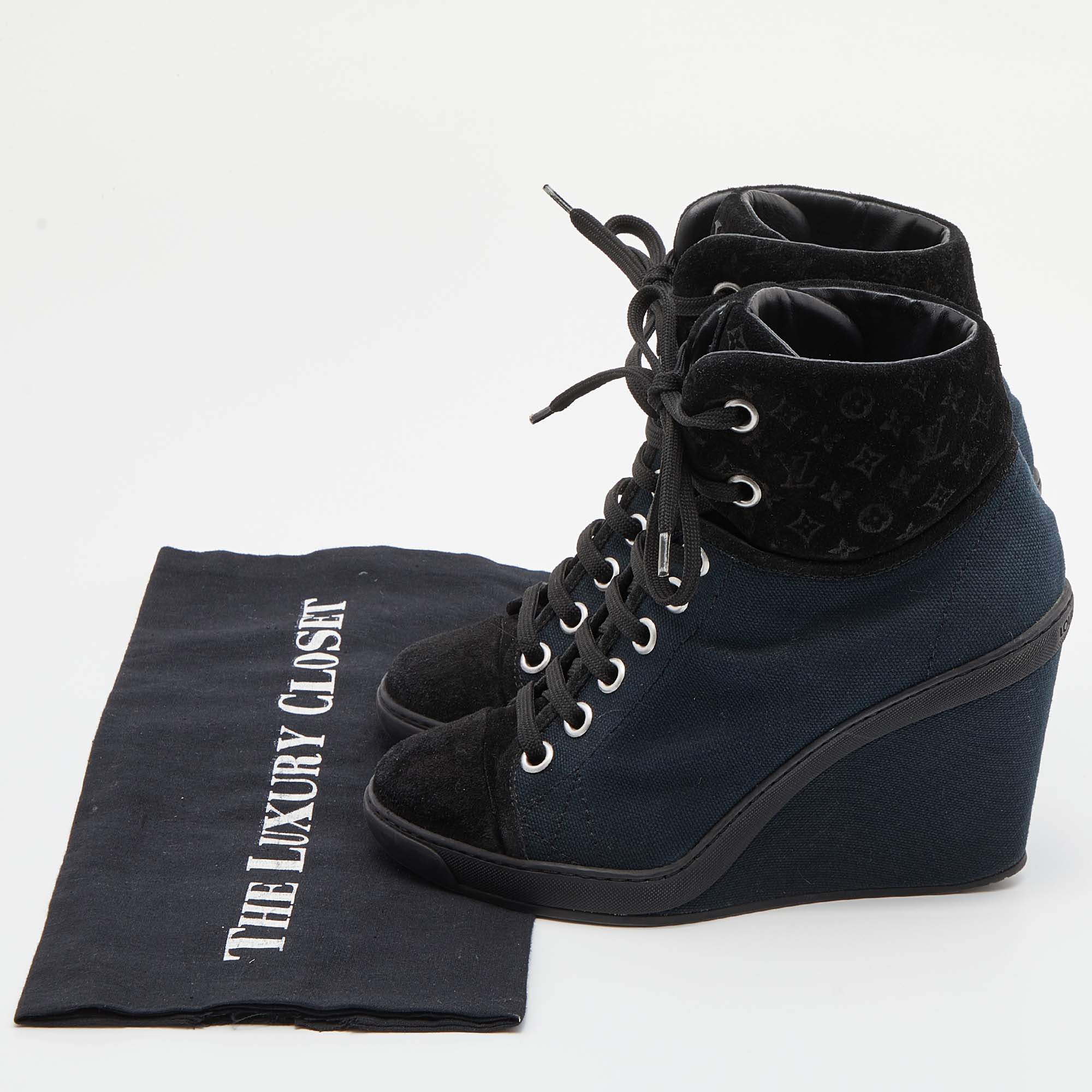 Louis Vuitton LV2054 Millenium Blue Sneakers