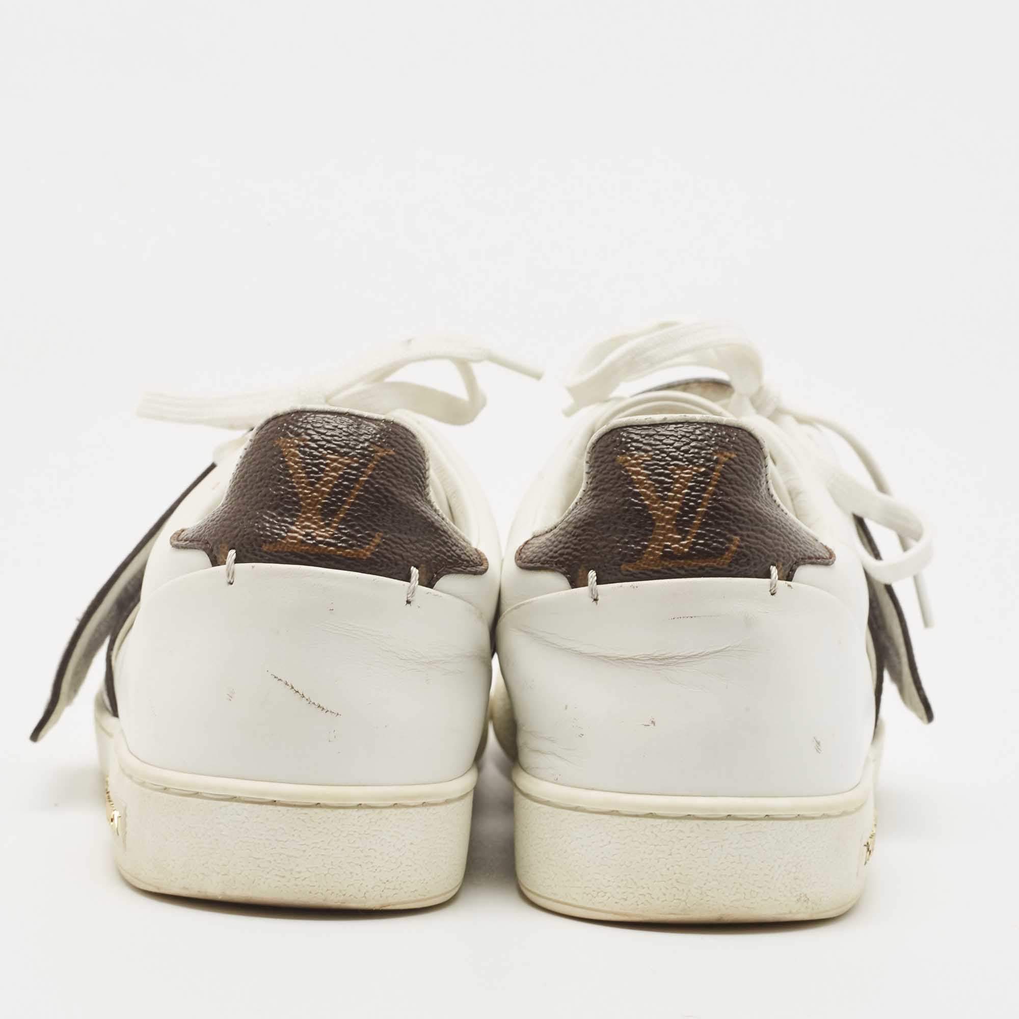Frontrow cloth trainers Louis Vuitton Brown size 38 EU in Cloth - 20027345