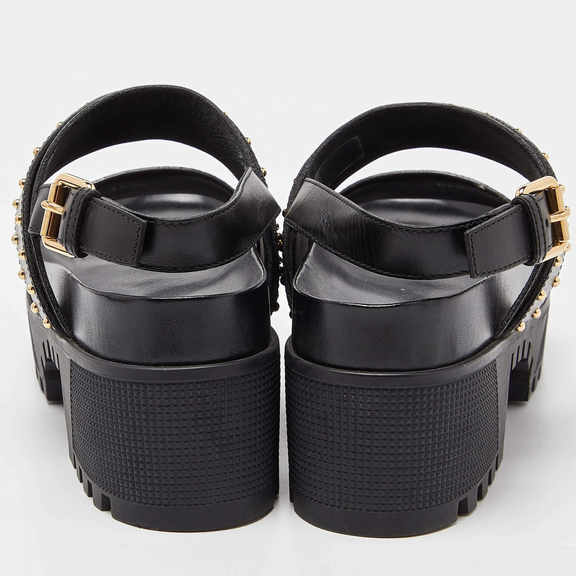 Louis Vuitton Laureate Platform Sandals - Black Sandals, Shoes - LOU197032