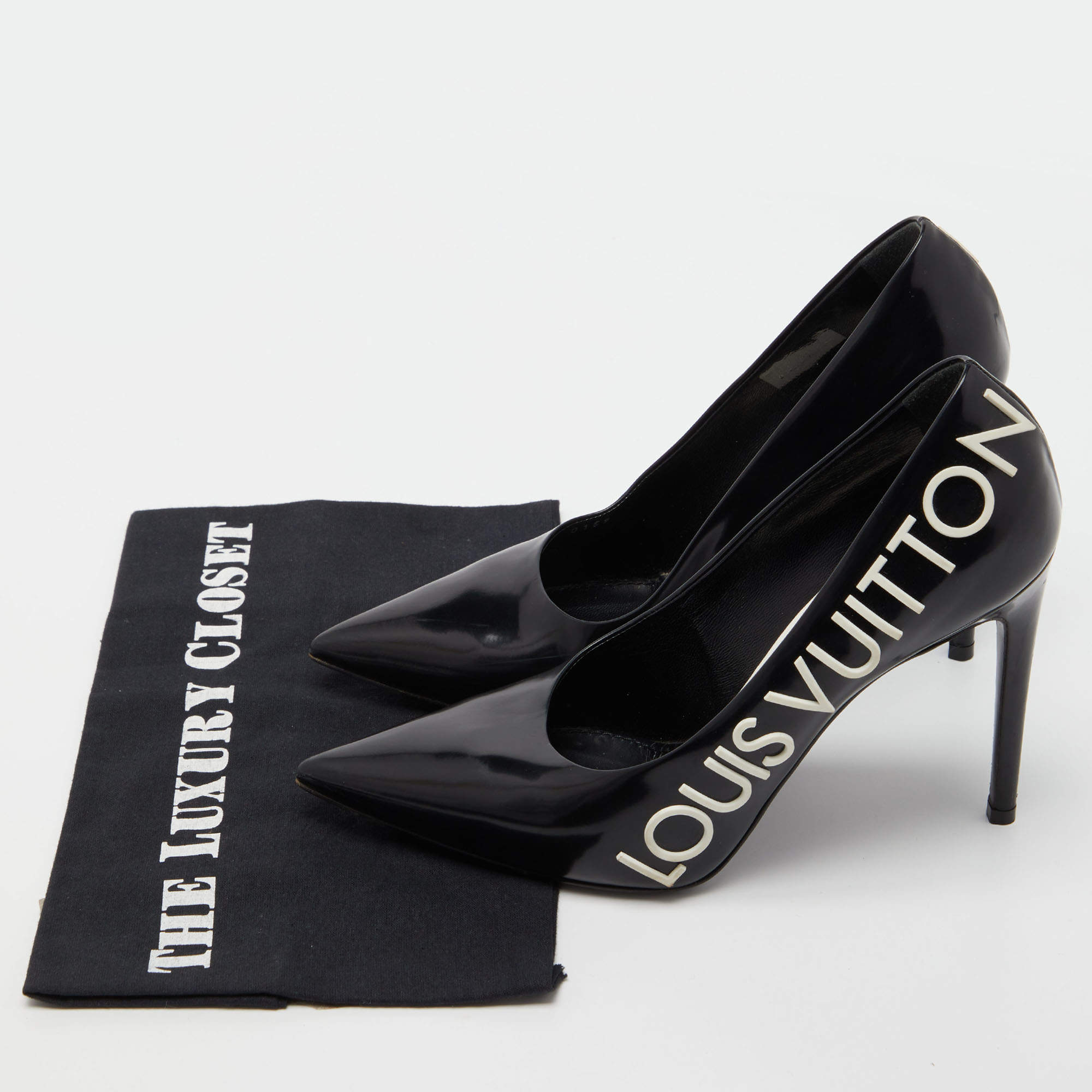 Louis Vuitton® Call Back Pump Black. Size 39.0 in 2023