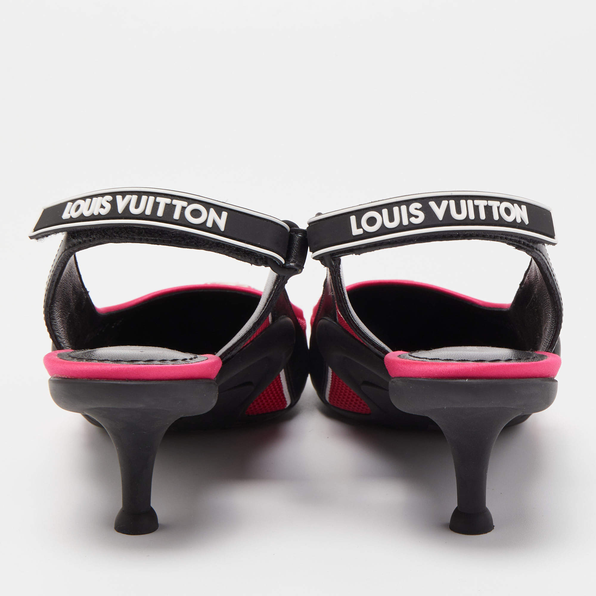 Louis Vuitton Archlight Slingback Pump BLACK. Size 38.0