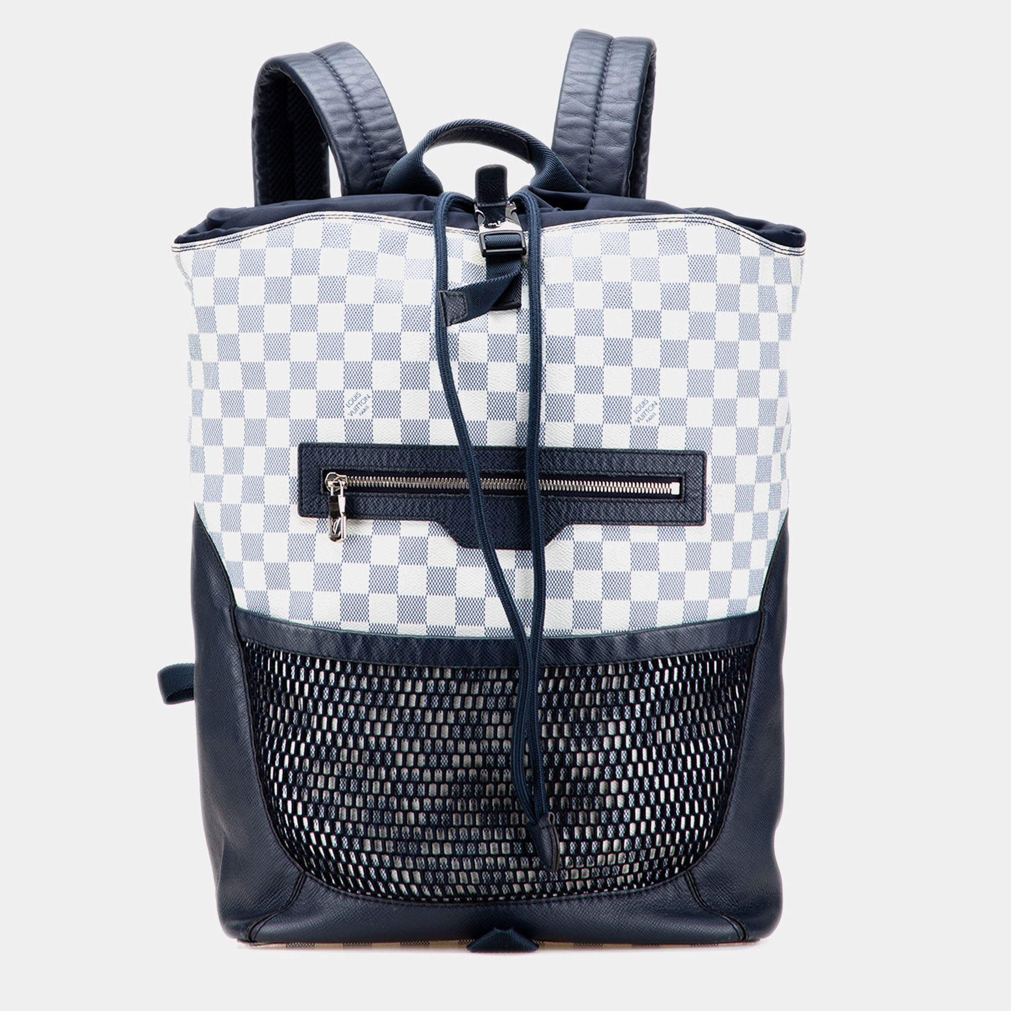 Pre Owned Louis Vuitton Damier Azur Coastline Matchpoint