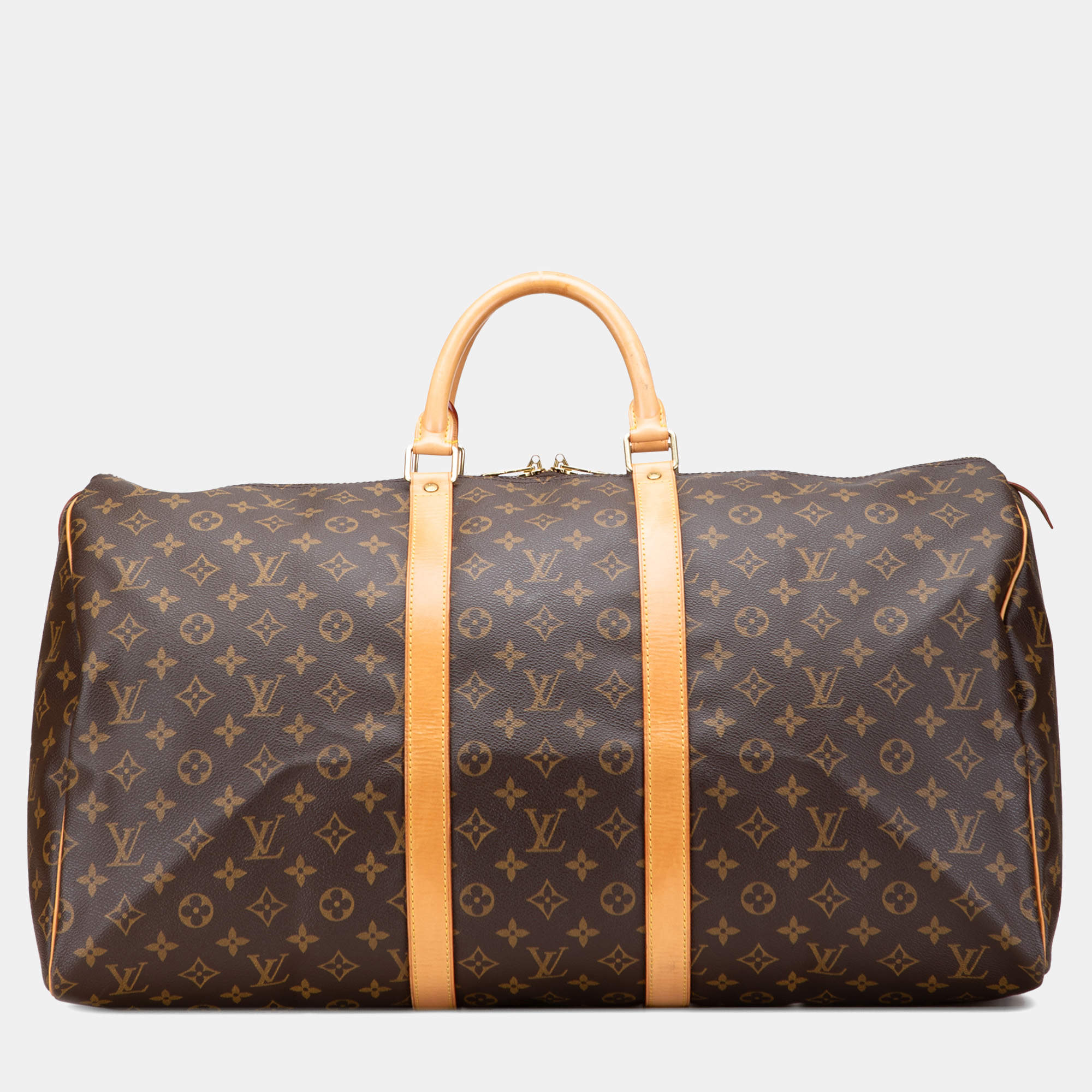 Pre Owned Louis Vuitton Monogram Keepall 55