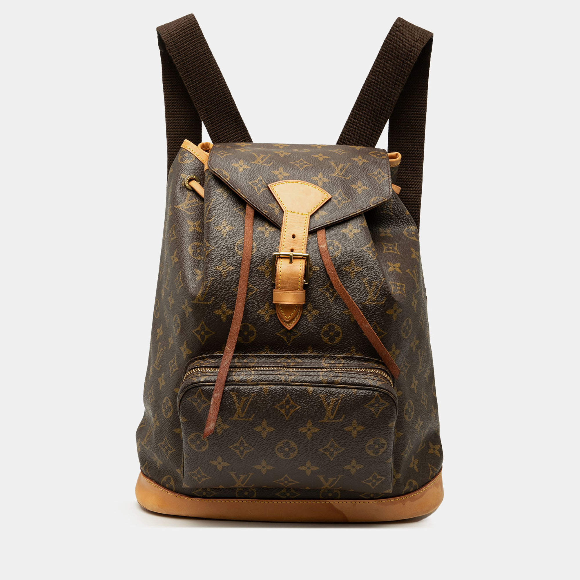 Pre Owned Louis Vuitton Monogram Montsouris GM