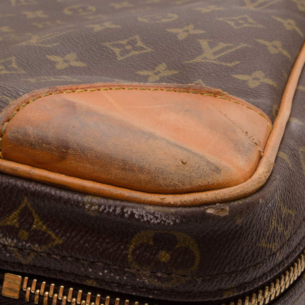 Louis Vuitton Monogram Canvas Sirius 70 suitcase M41400 Brown Cloth  ref.970690 - Joli Closet