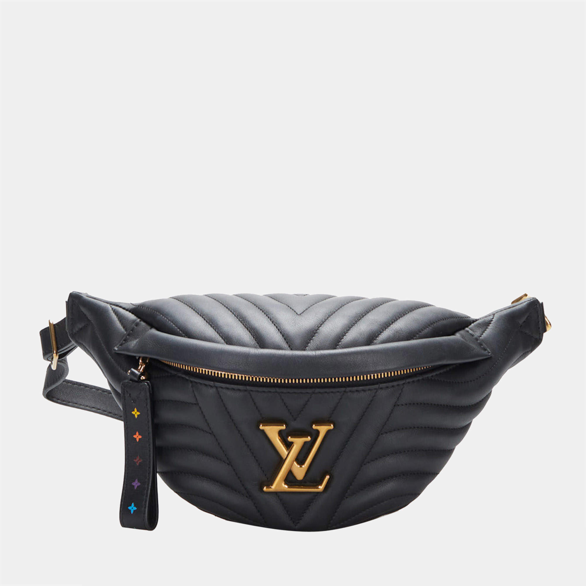 Louis Vuitton Black New Wave Bumbag