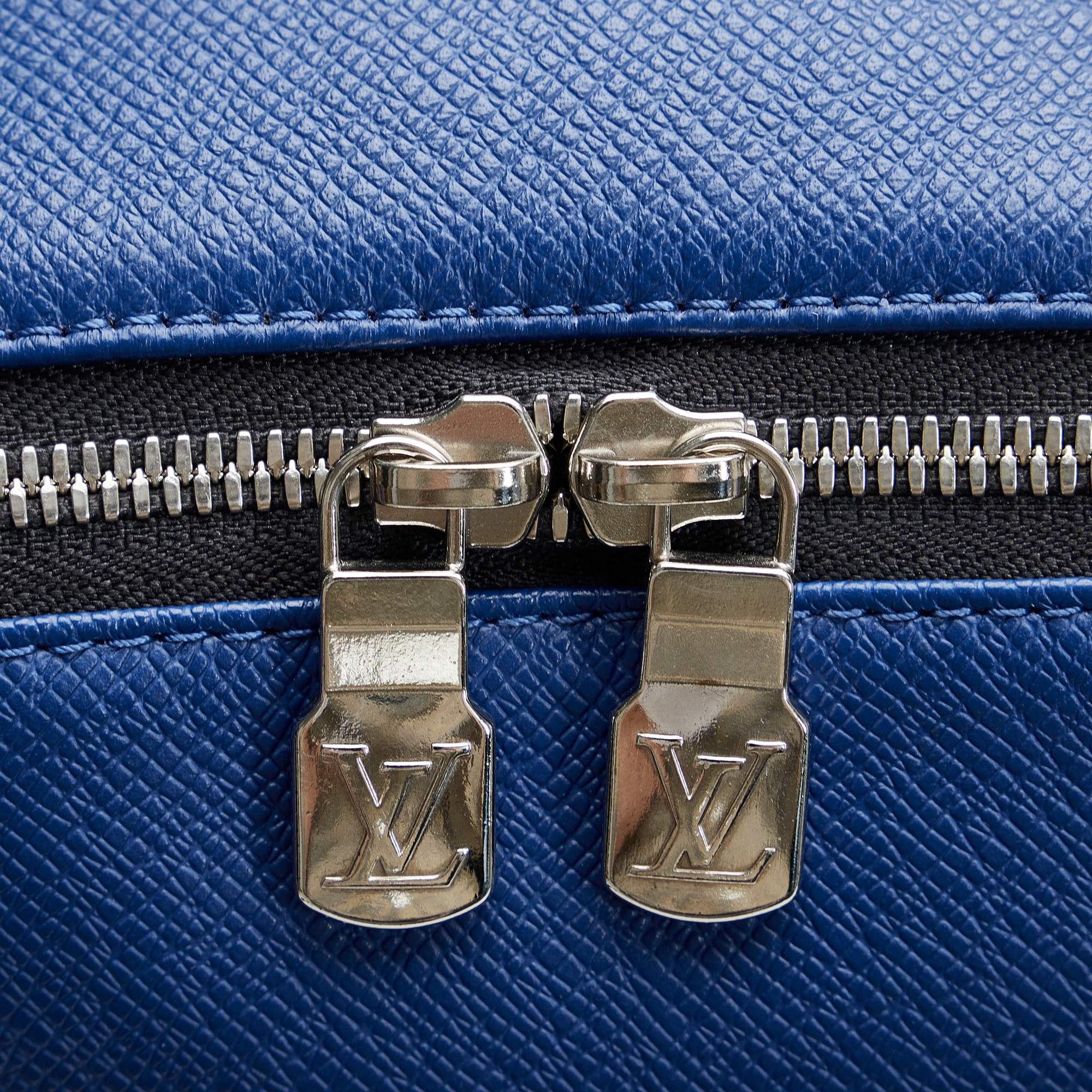 Louis Vuitton Blue Taïga Discovery Backpack PM Louis Vuitton