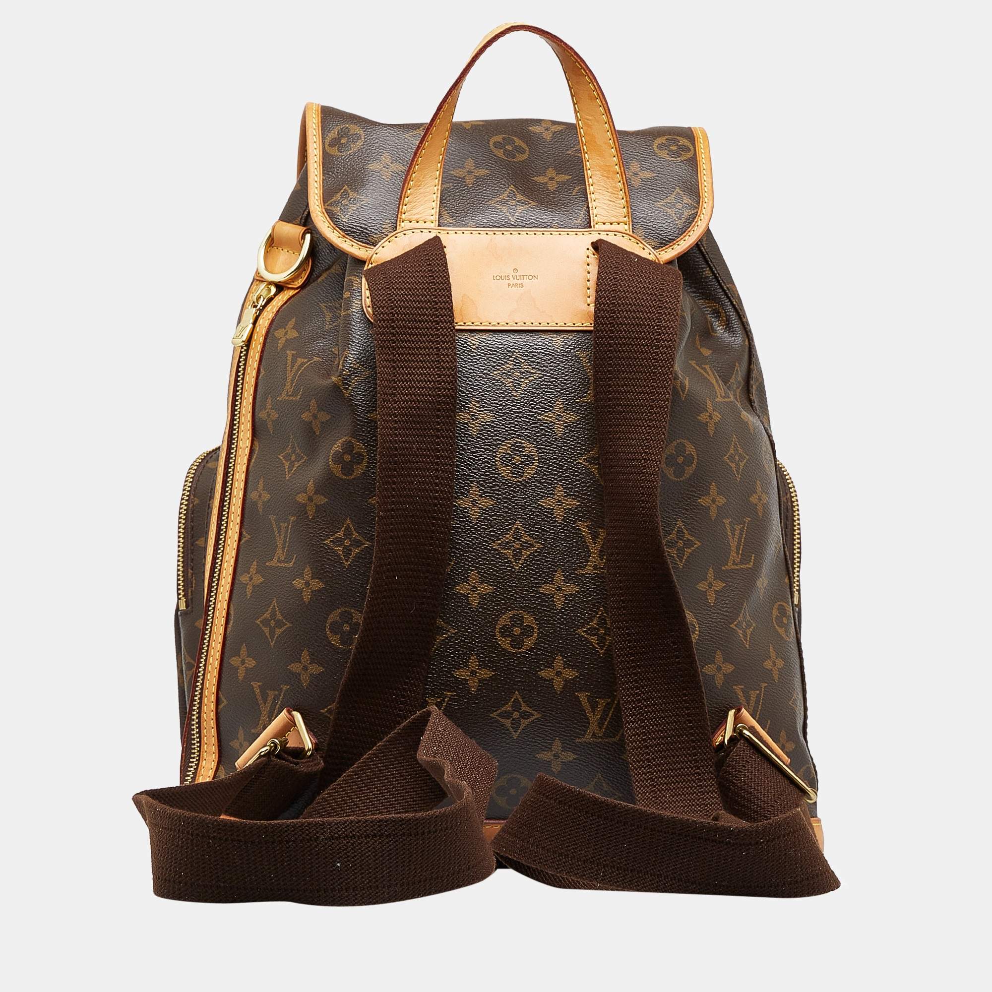 Bosphore backpack cloth backpack Louis Vuitton Brown in Cloth