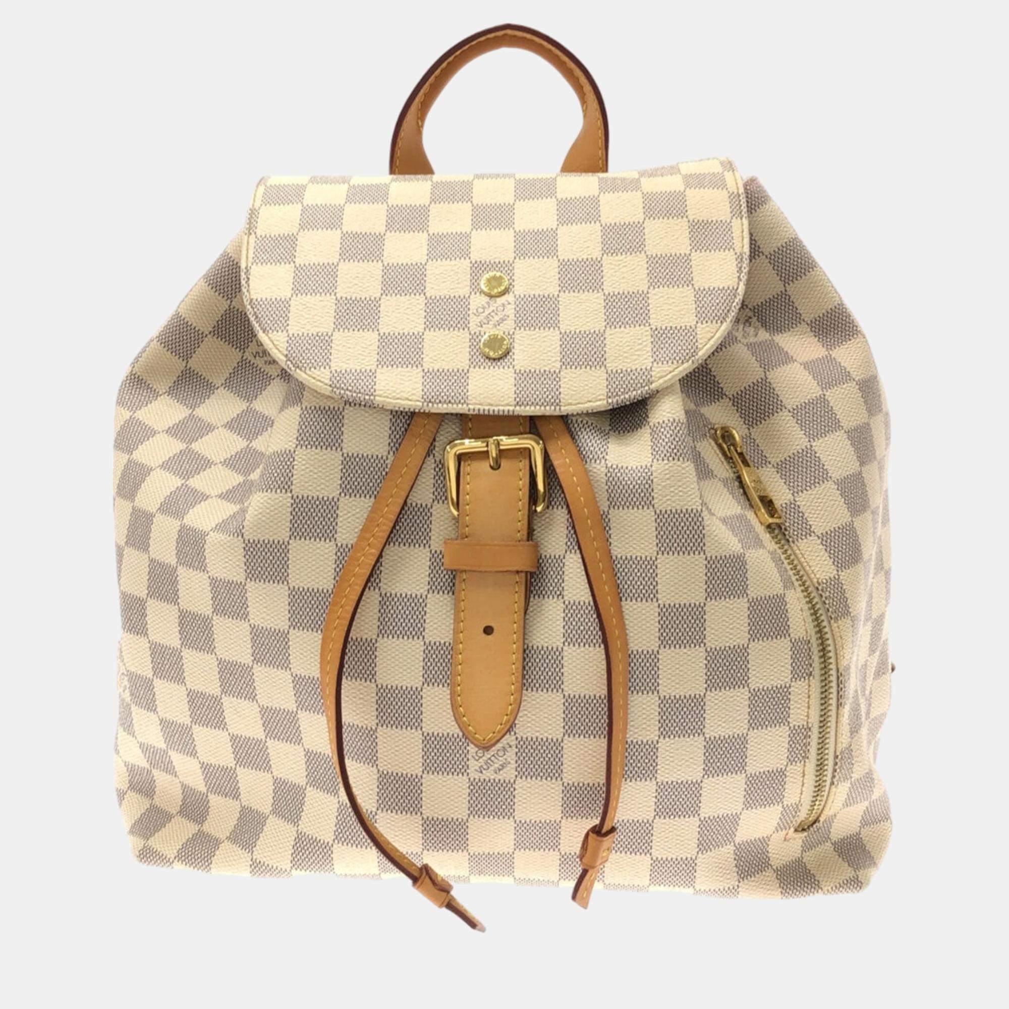 Louis Vuitton Blue/White Damier Azur Sperone