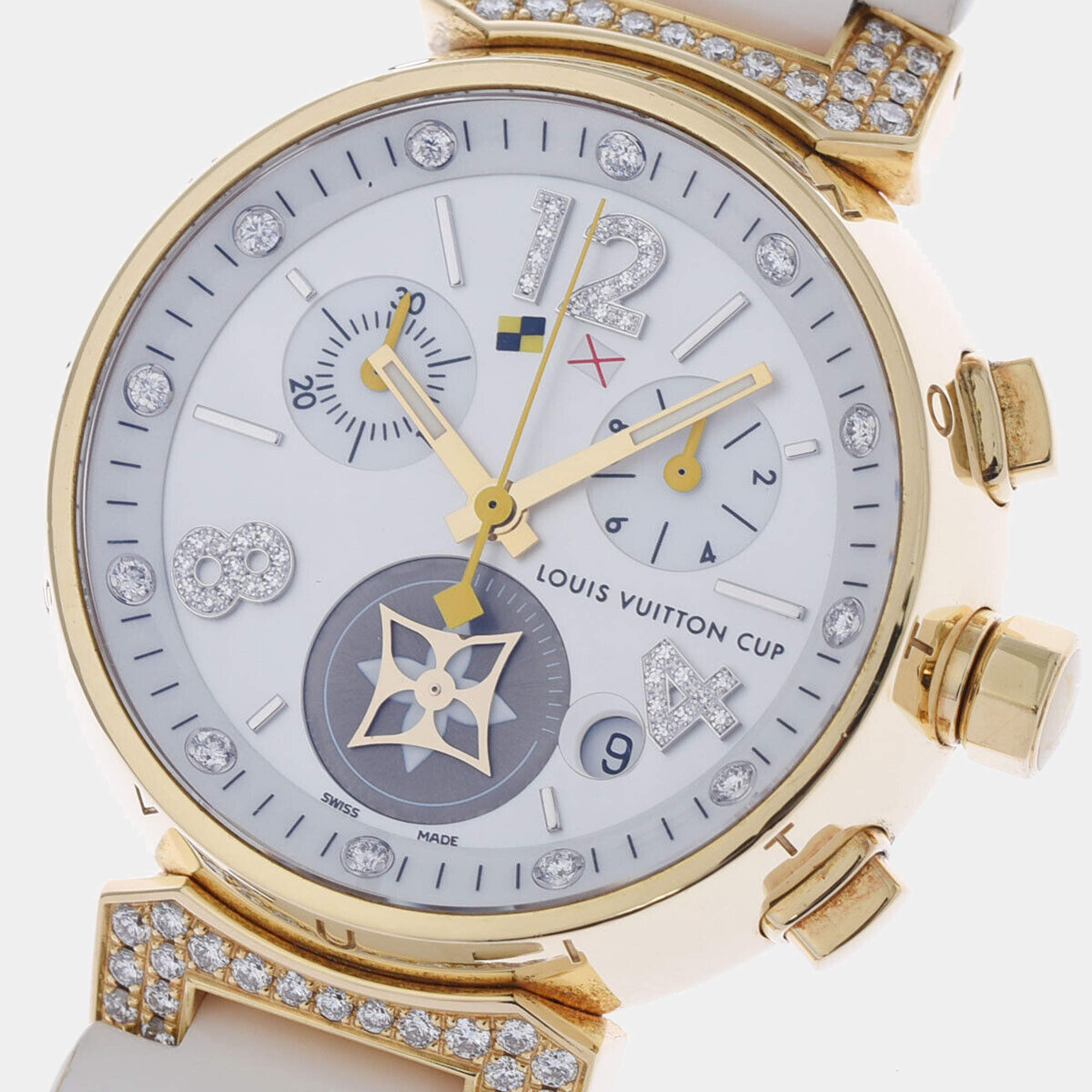 Louis Vuitton Tambour Lovely Cup Diamond Watch