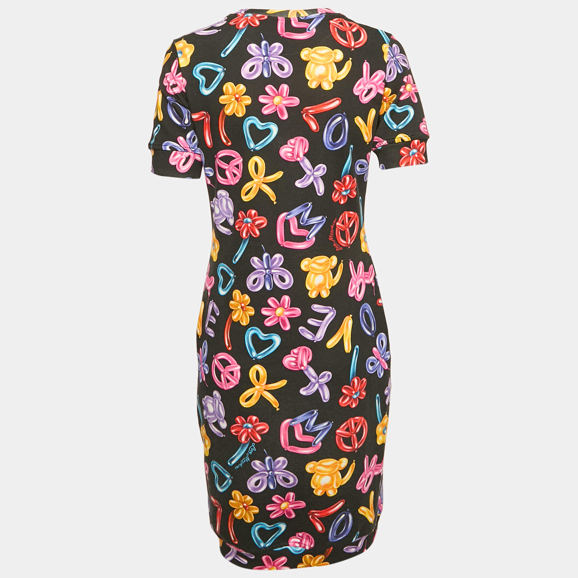 Love Moschino Pink Cotton Fringed Detail Shirt Dress M Love