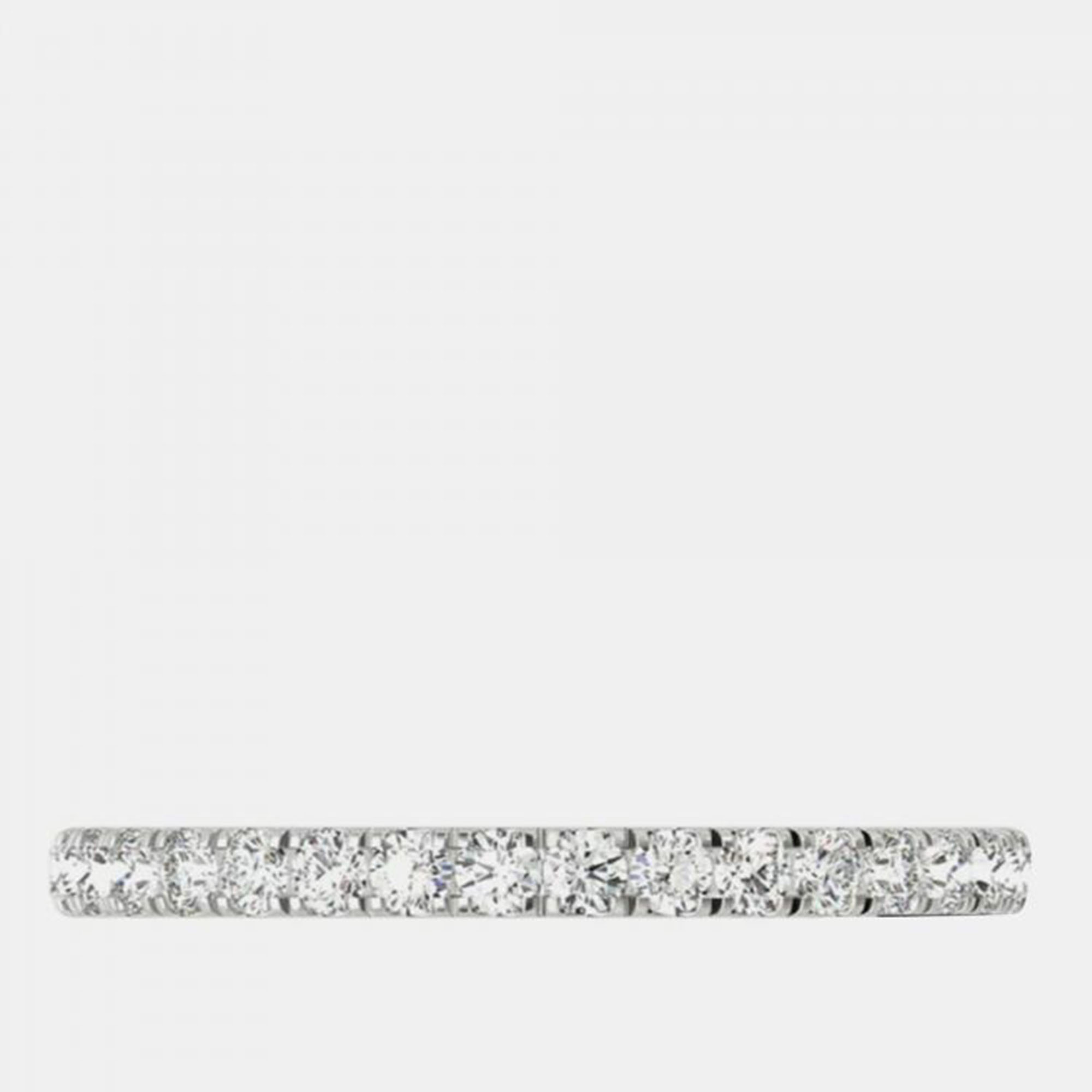 مملوكة مسبقًا 14K White Gold Natural Diamond Wedding Band (1/3 Ctw) US 7