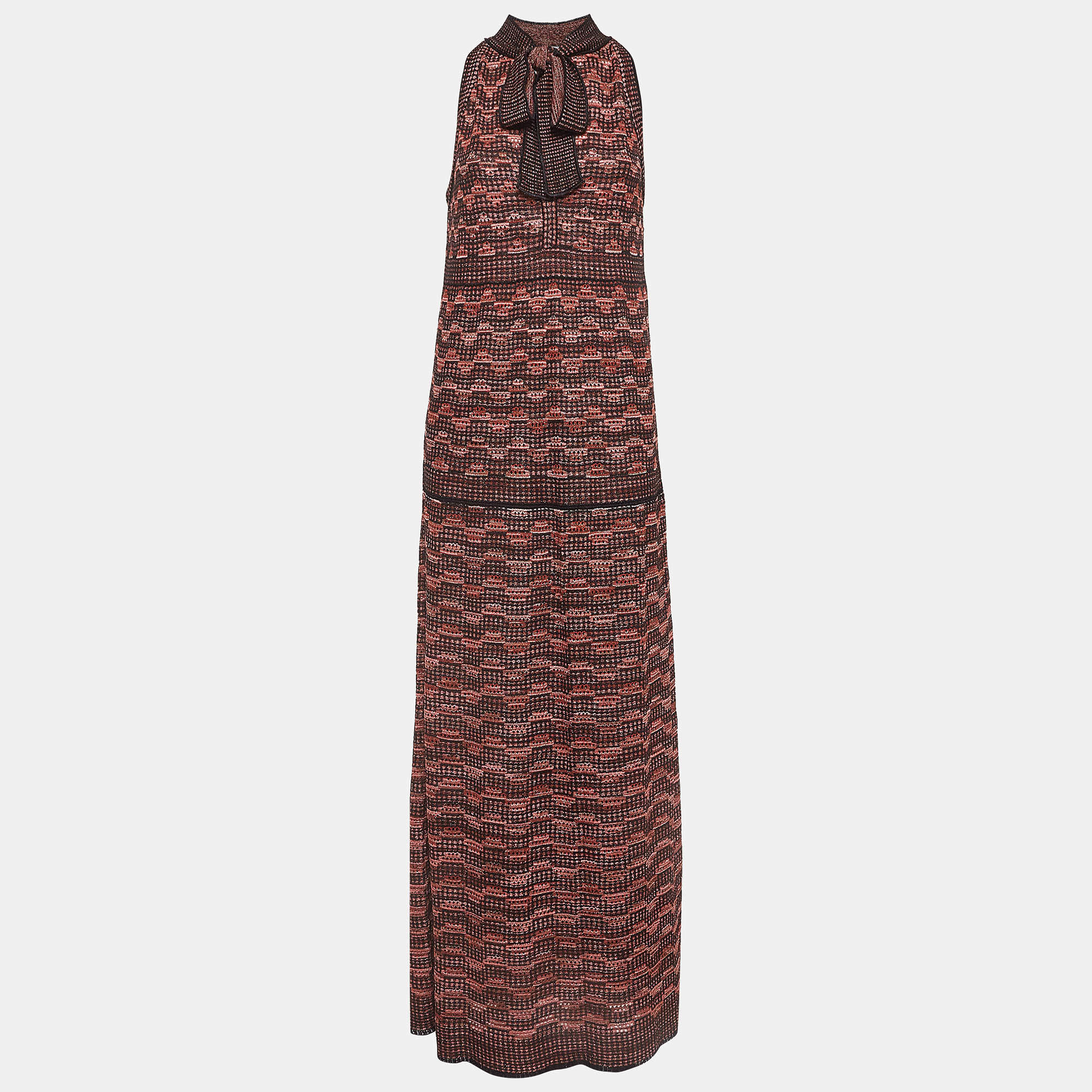 missoni lurex maxi dress