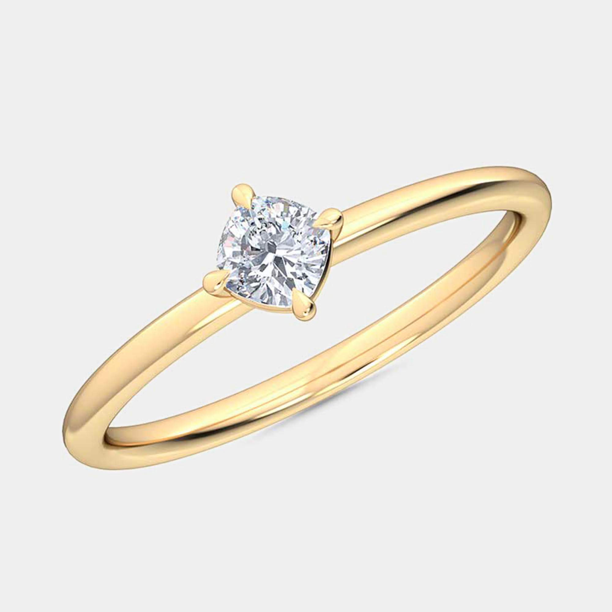 Pre Owned خاتم صغير على شكل طائرة ورقية من الذهب عيار 14 قيراط (1/4 إجمالي قيراط الوزن) مقاس الولايات المتحدة 7